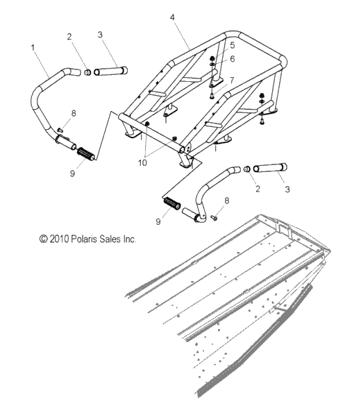 Chassis, Rack & Passenger Hand Hold