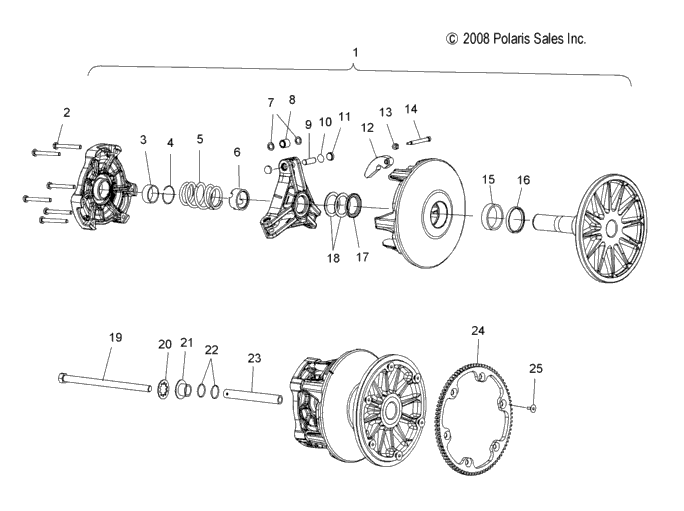 Drive Train, Clutch, Primary