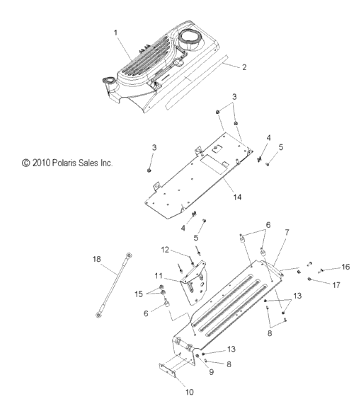 Chassis, Clutch Guard & Cover