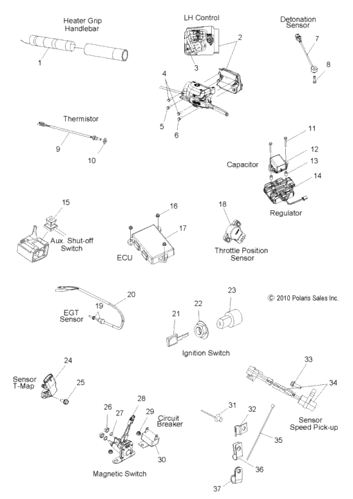 Electrical, Switches, Sensors & Components