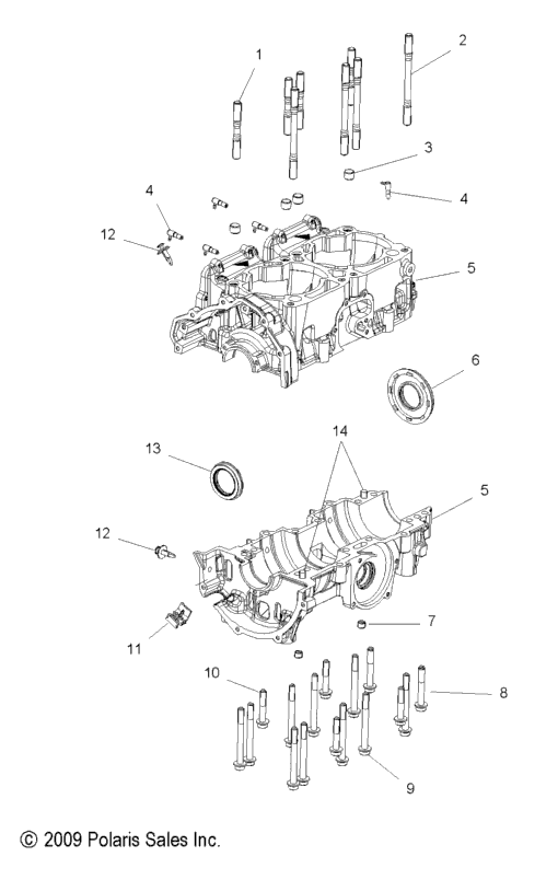 Engine, Crankcase