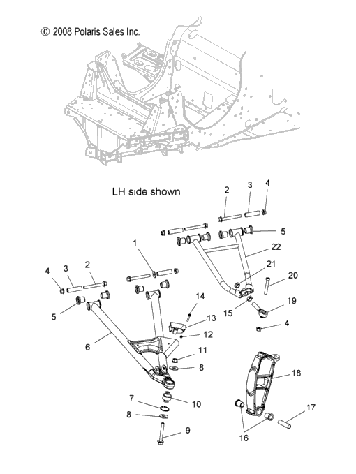 Suspension, Front, Control Arms & Spindle