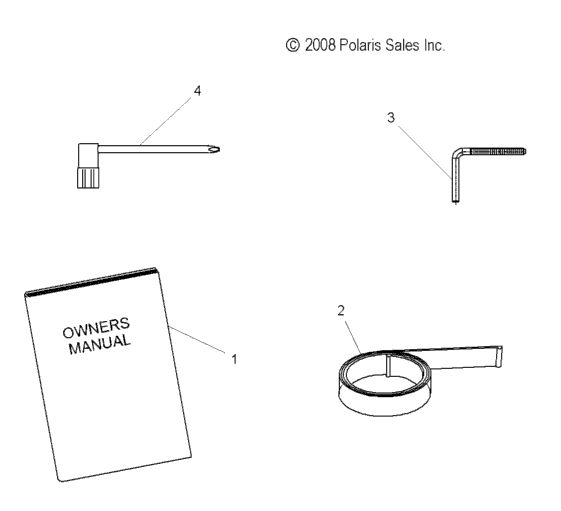 Tools, Tool Kit & Owners Manual