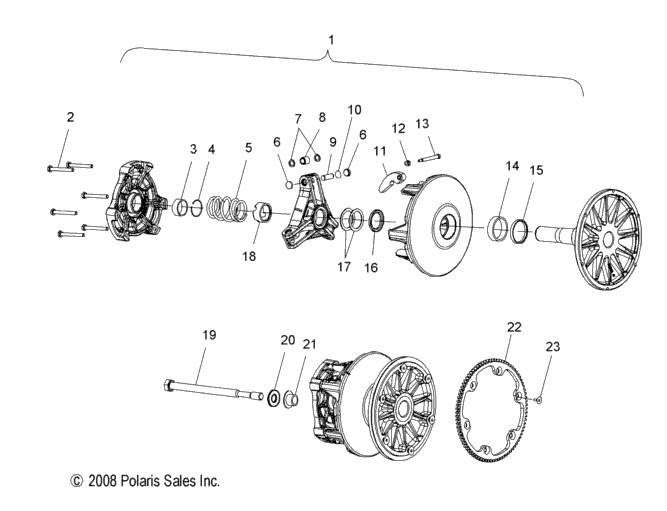 Drive Train, Clutch, Primary