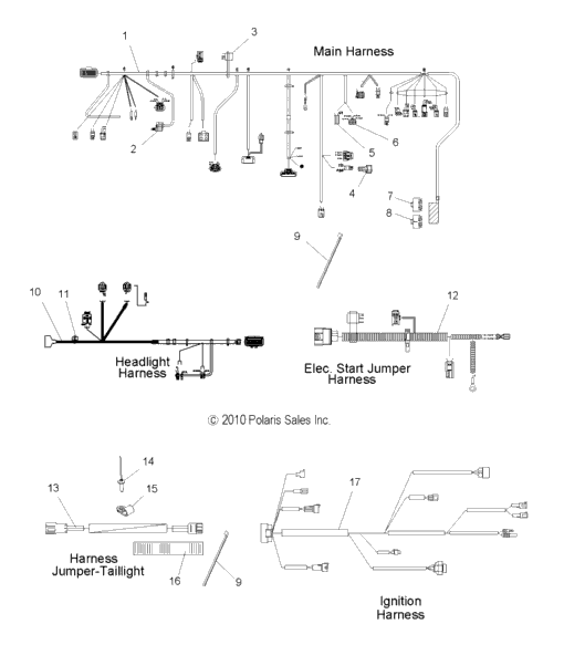 Electrical, Wiring Harnesses