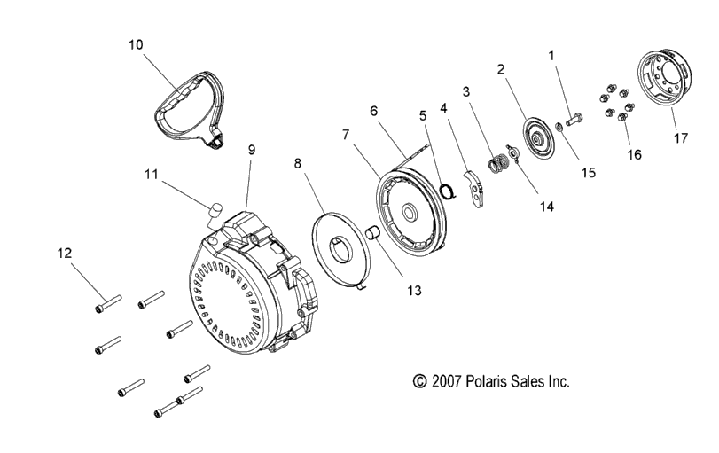 Engine, Recoil Starter