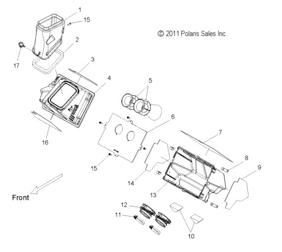 Engine, Air Intake System All Options