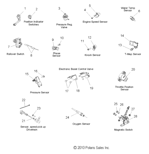 Electrical, Sensors, Switches & Valves