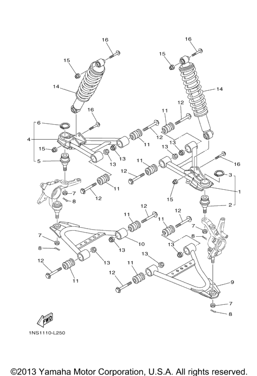 Front Suspension Wheel