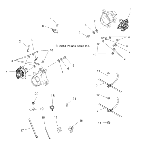 Brakes, Rear Brake Lines