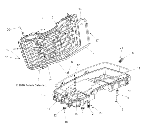 Body, Front Cargo Box A14zn8eap