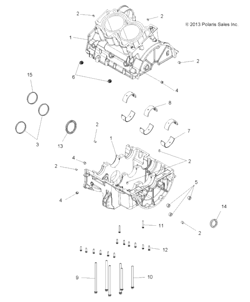 Engine, Crankcase