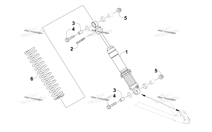 Front Shock Absorber Assembly