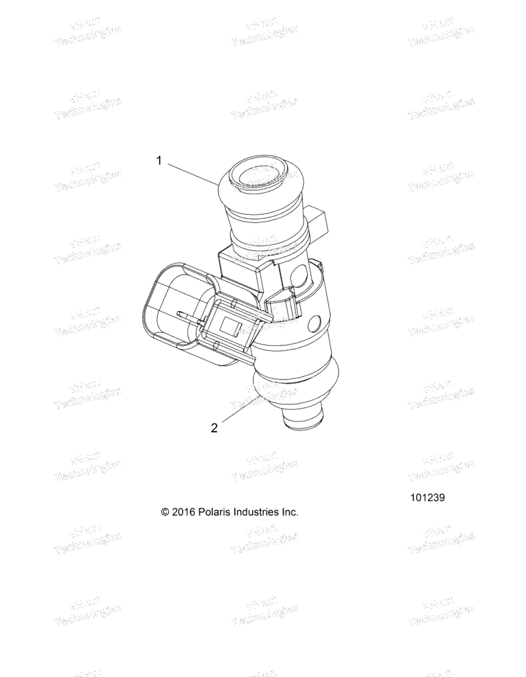 Engine, Fuel Injector 2521068 Orings