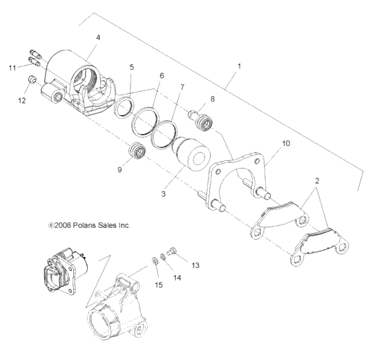 Brakes, Rear Caliper