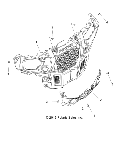 Body, Bumper, Front