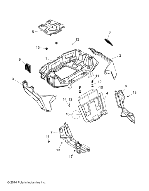 Body, Rear Rack And Fenders