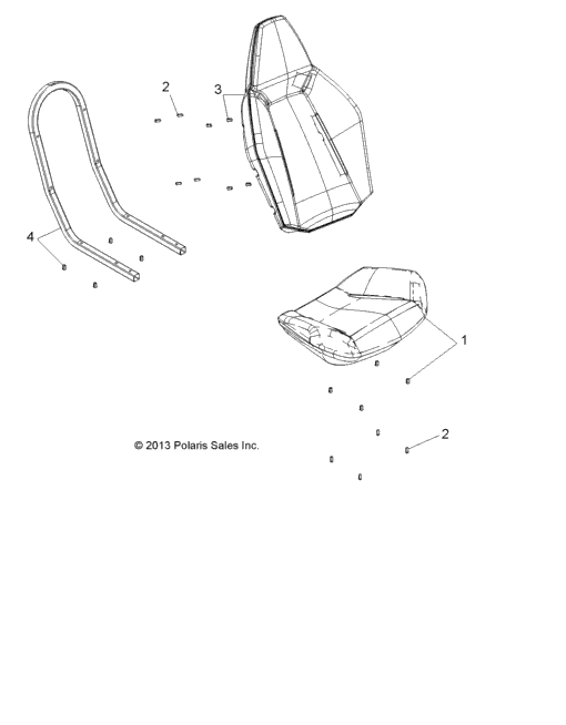 Body, Seat Asm