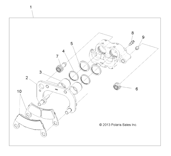 Brakes, Caliper, Front