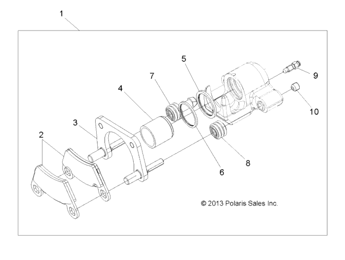 Brakes, Caliper, Rear