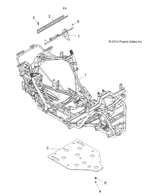 Chassis, Main Frame And Skid Plate