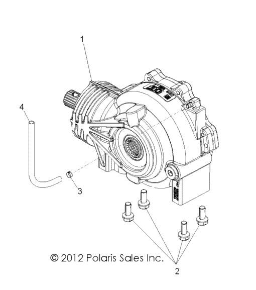 Drive Train, Front Gearcase