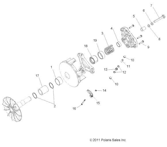 Drive Train, Primary Clutch