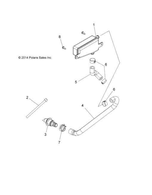 Engine, Breather Hose