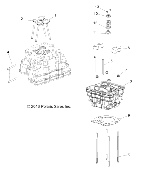 Engine, Cylinder Head