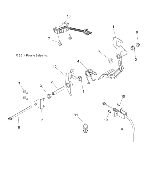 Engine, Throttle Pedal