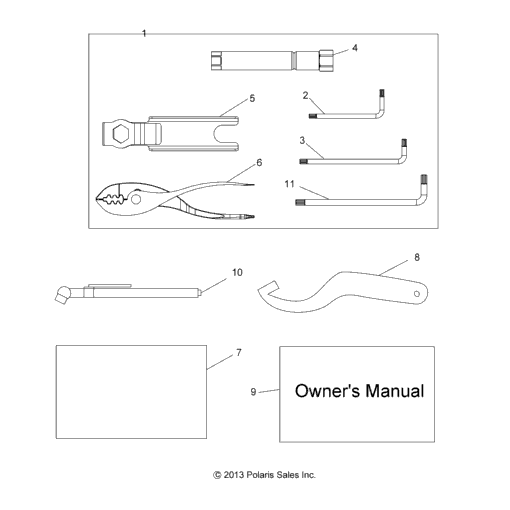 References, Tool Kit & Owners Manual