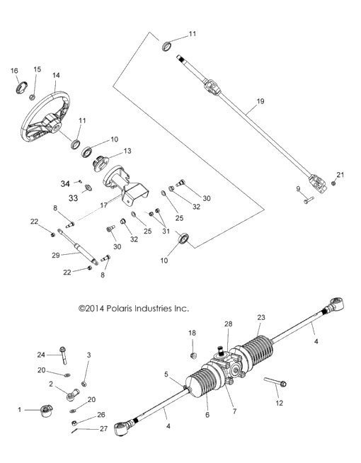 Steering, Steering Asm