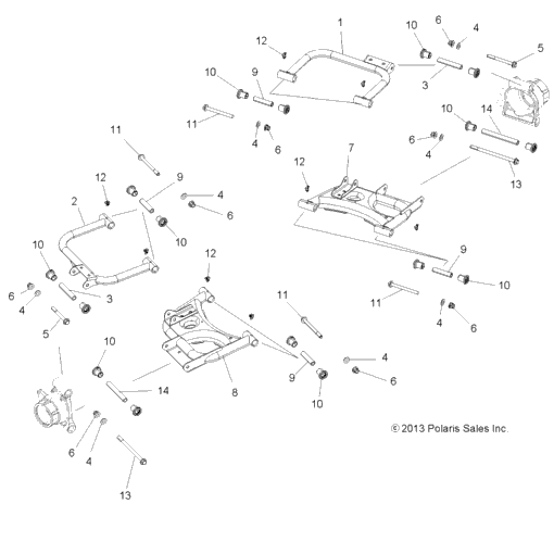 Suspension, Rear Control Arms