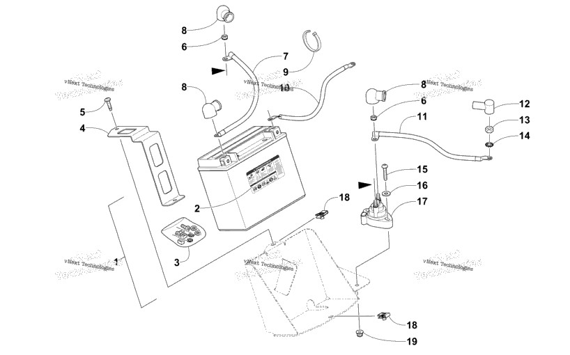 Battery And Tray Assembly