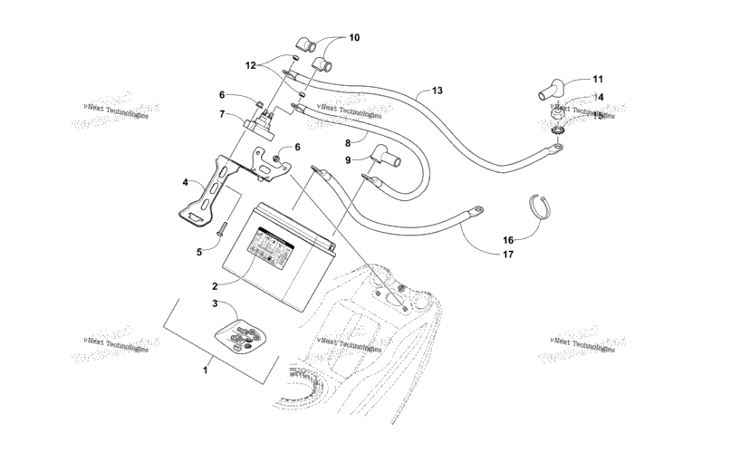 Battery And Tray Assembly