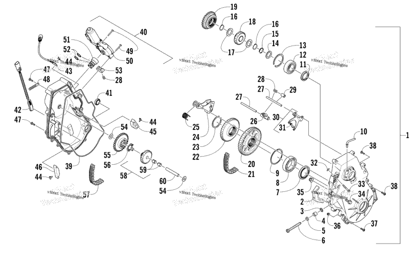 Chain Case Assembly