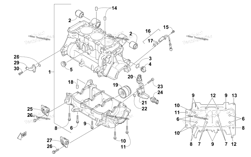 Crankcase Assembly