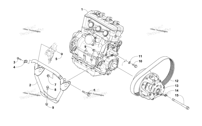 Engine And Related Parts