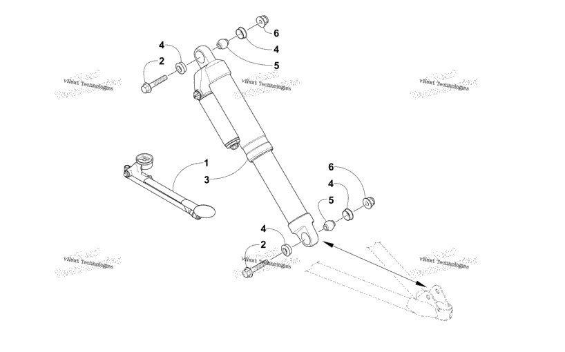 Front Shock Absorber Assembly