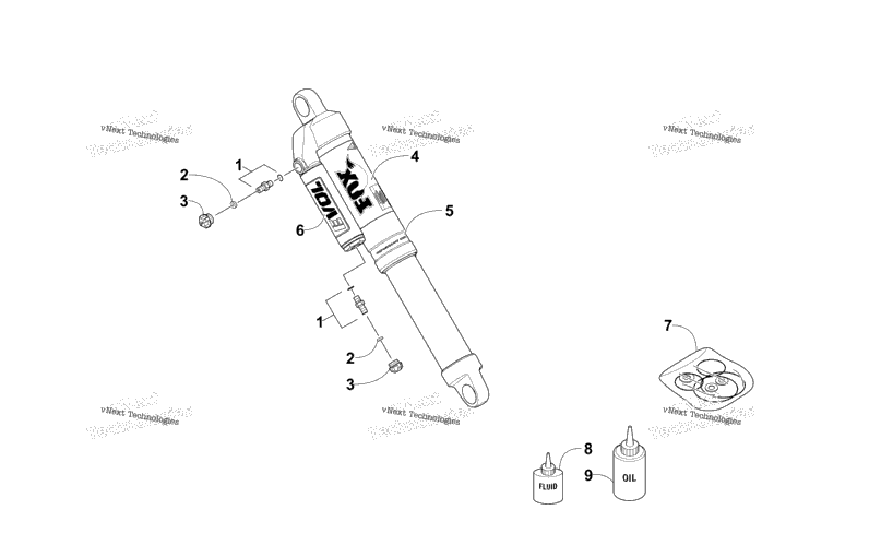 Front Suspension Shock Absorber