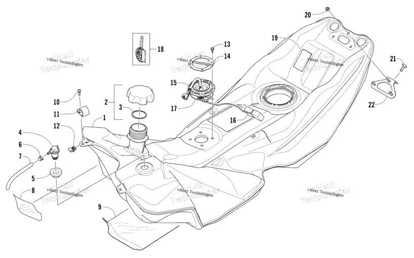 Gas Tank Assembly