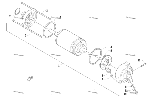 Starter Motor Assembly