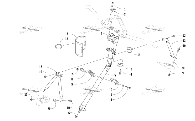 Steering Post Assembly