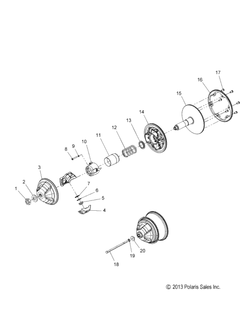 Drive Train, Clutch, Primary