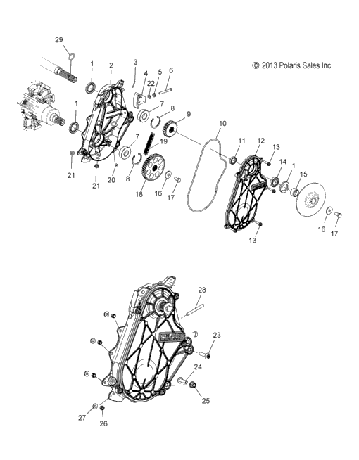 Drive Train, Chaincase