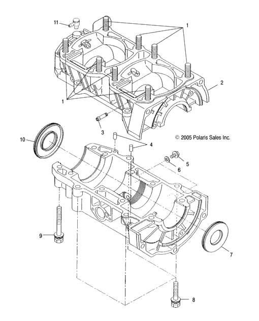 Engine, Crankcase