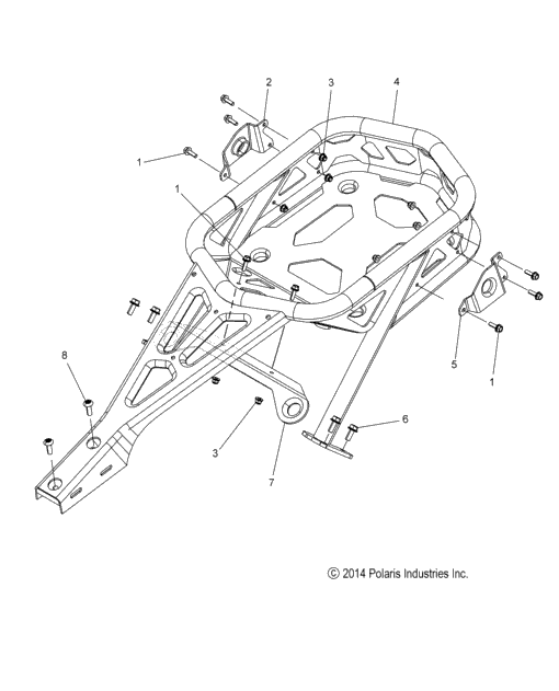 Chassis, Cargo Rack, Snow Check Opt