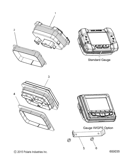 Electrical, Multi Function Gauge All Options