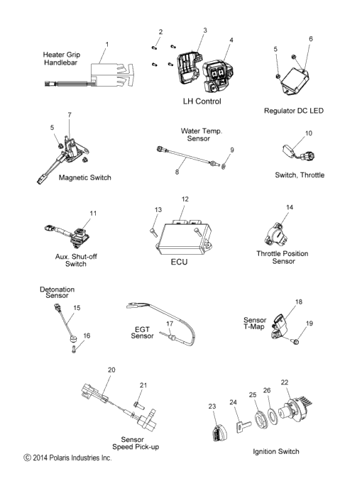 Electrical, Switches, Sensors & Components All Options