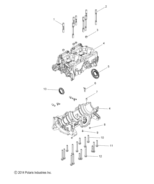 Engine, Crankcase All Options